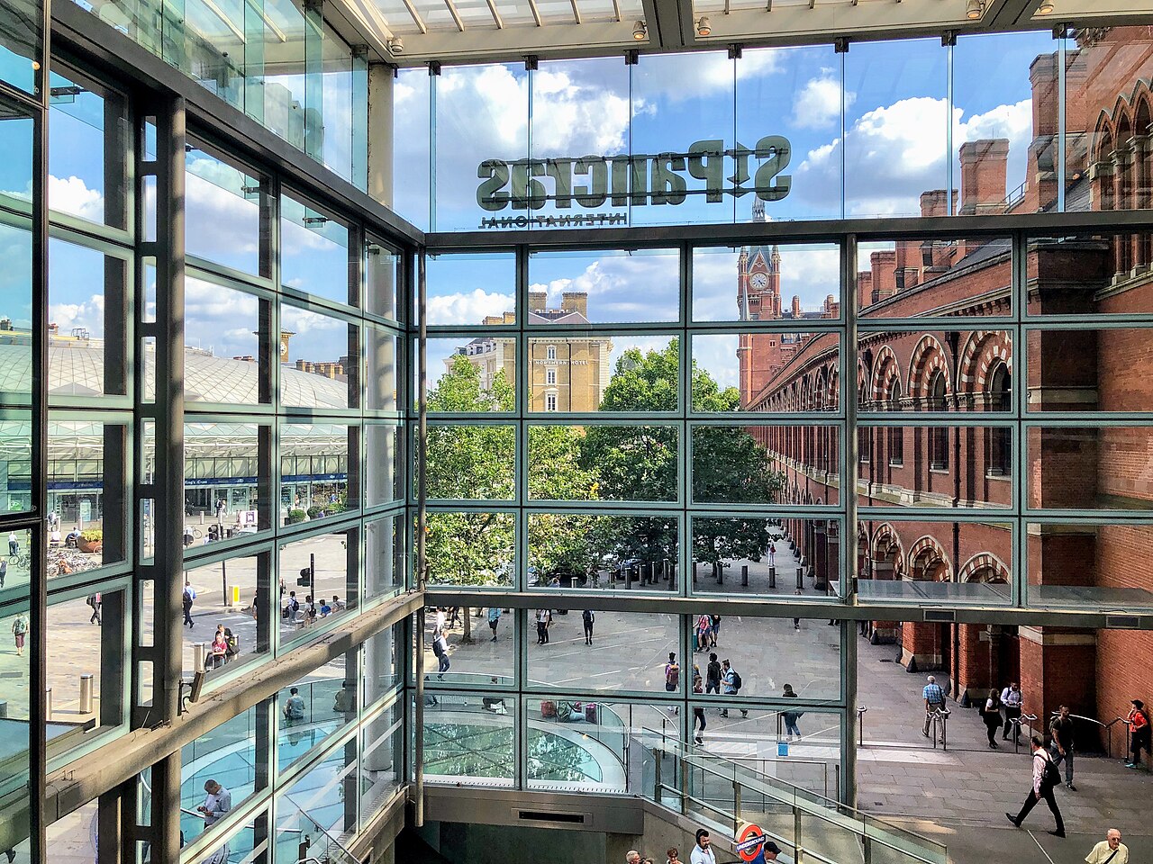 St Pancras International station
